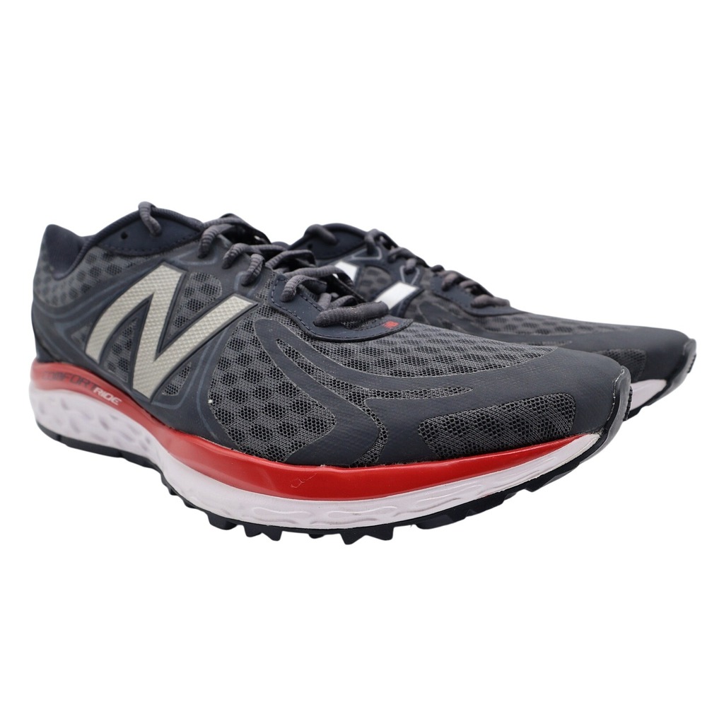 New Balance 720v3 Mens 9.5 Grey Red Running Shoes M720LG3 ComfortRide New in Box